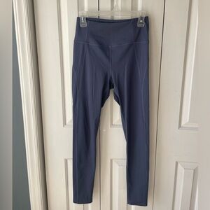 Girlfriend Collective High-Waisted Blue Leggings